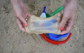 piaskowy slime